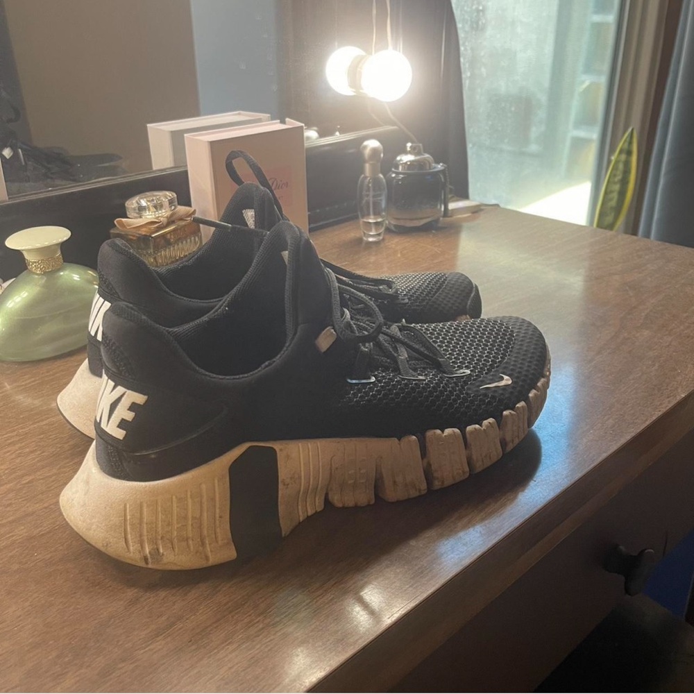 Nike Black Mesh Running Shoes